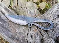 Nóż Wikingów, średniowieczny, ręcznie kuty, mały długość 14 cm