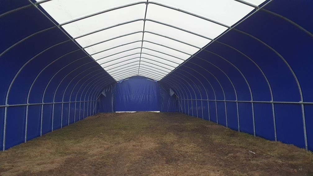 Hala łukowa 9x20x4,5m 180m2 "OD RĘKI" na bele garaż wiata magazyn nami