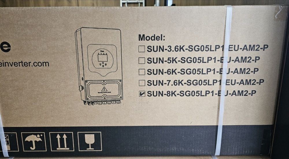 Інвертор Deye 8 кВт (48В 1-фаза,