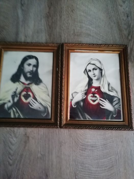 Obrazy Serce Pana Jezusa i Maryi