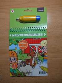 Kolorowanka Montessori Wodna Książeczka Edukacyjna Dla Dziecka Mazak