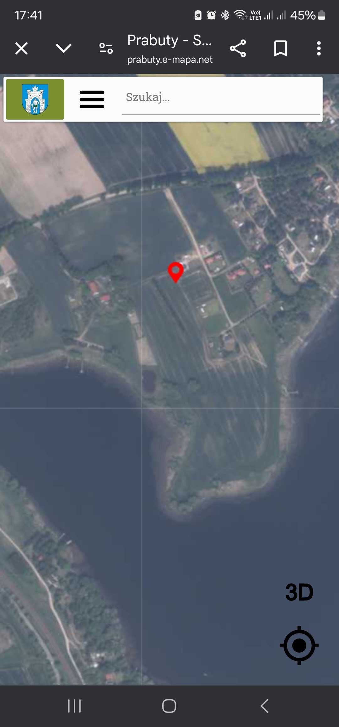 Działka budowlana nad jeziorem Dzierzgoń