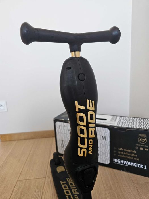 Hulajnoga Highwaykick 1 Jeździk i hulajnoga 2w1 Black & Gold LE