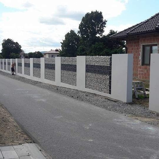 Kosz gabionowy kosze gabionowe 83cm x 250cm x 24cm PROMOCJA