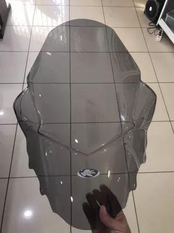 Vidro alto para honda pcx transparente - viseira briseira pára-brisa 125