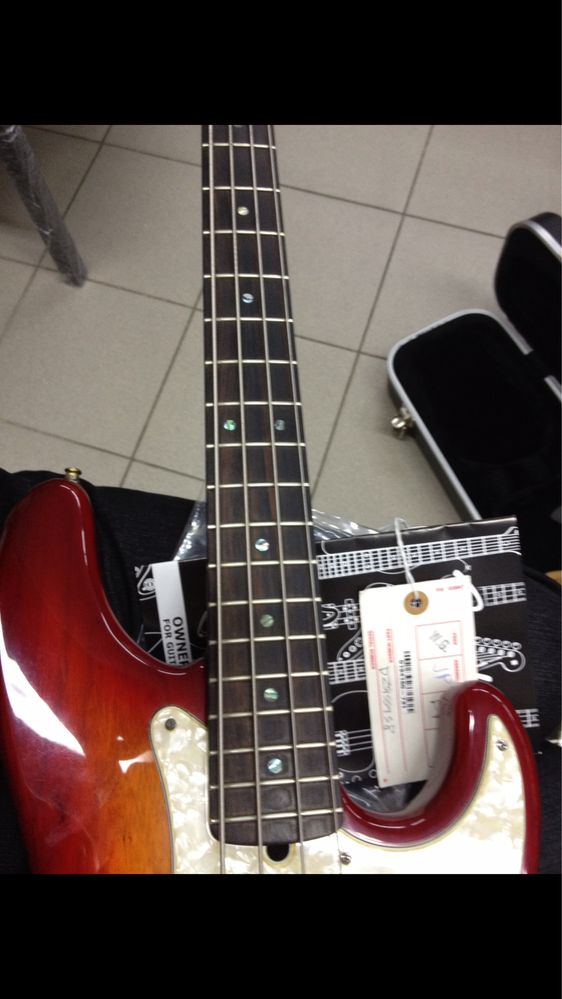 Fender Precision USA Deluxe Bass Guitar 60-Year Anniversary!