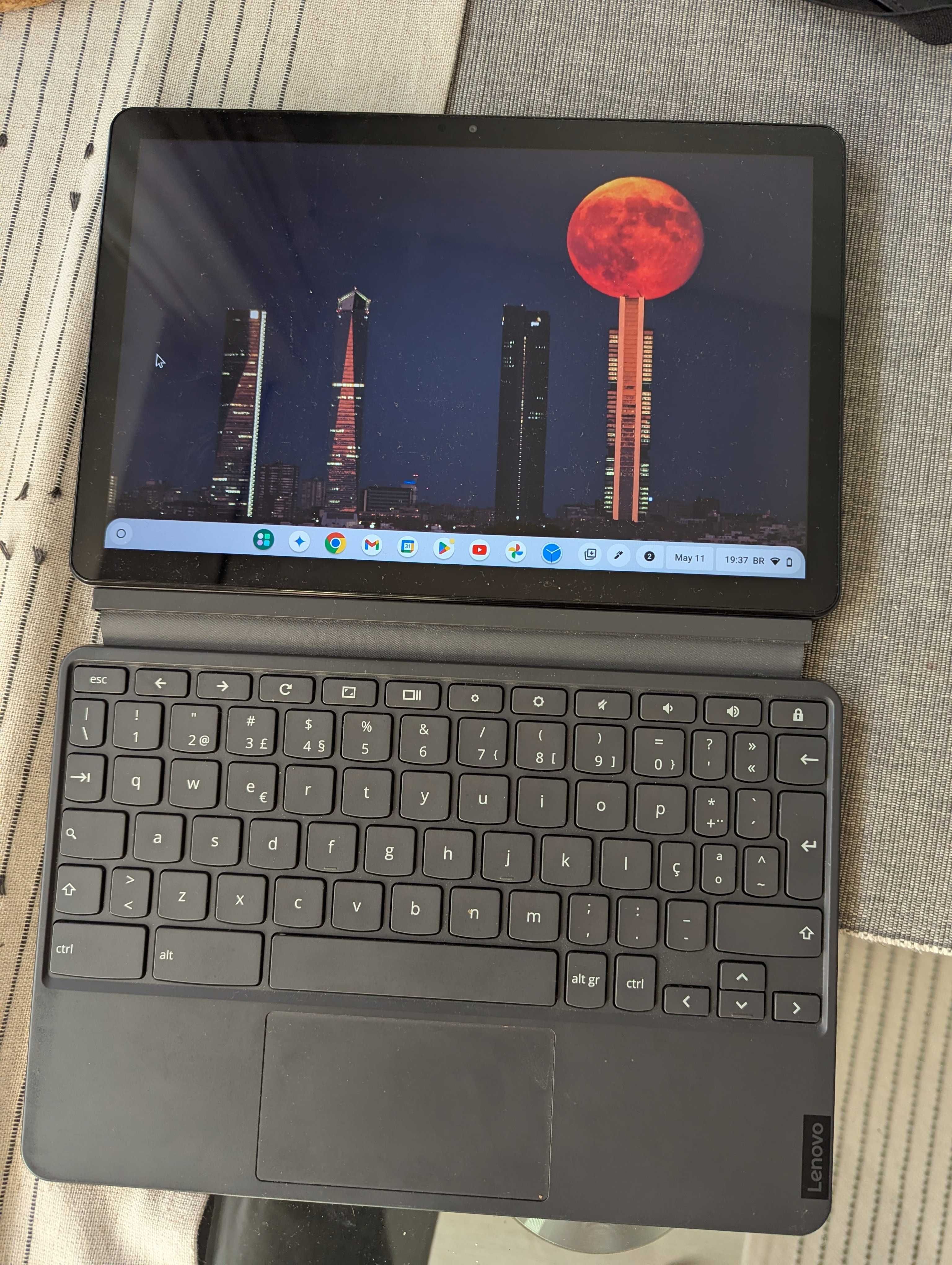 IdeaPad Duet Chromebook com Stylus Penoval