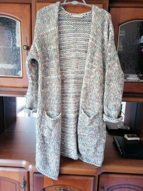 Sweter kardigan xl