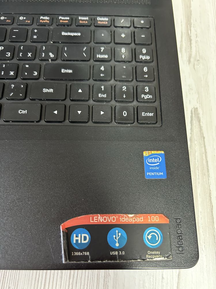 Lenovo ideapad 100-15IBY ноутбук