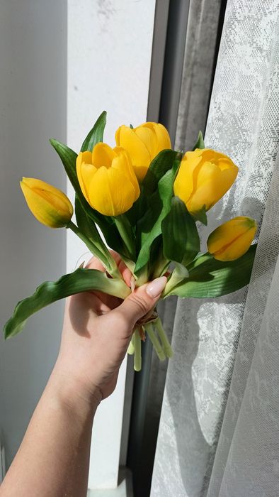 Тюльпани гелеві висота 30см