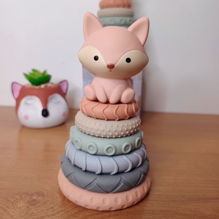 Пірамідки дитячі, крутезна пірамідка з шестернями,гумова пірамідка