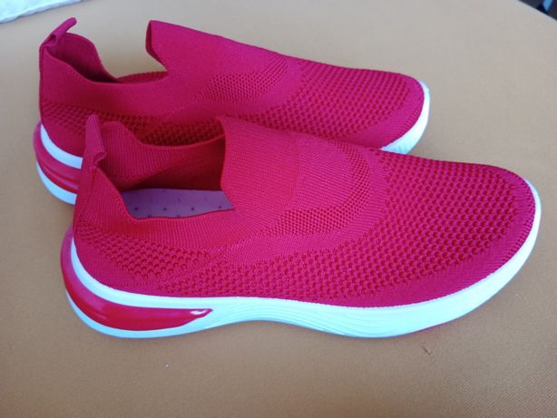 Nowe czerwone buty damskie r.36-37