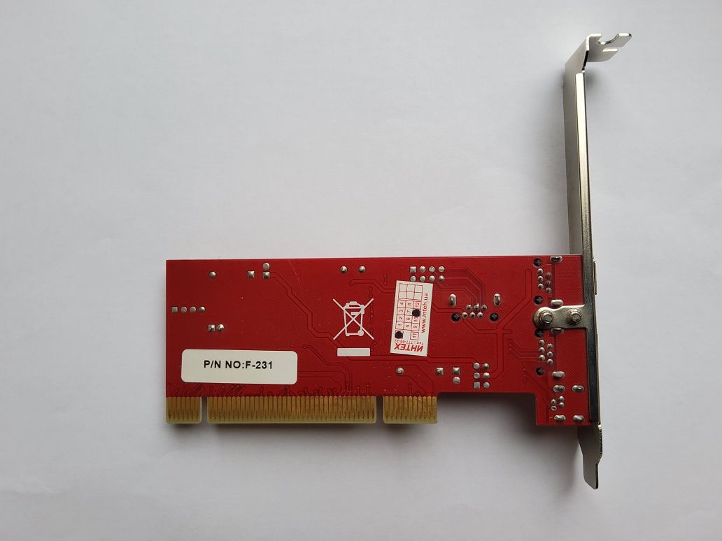 Контроллер FirеWirе PCI IEЕЕ 1394 
IEЕЕ 1394 (FirеWirе
