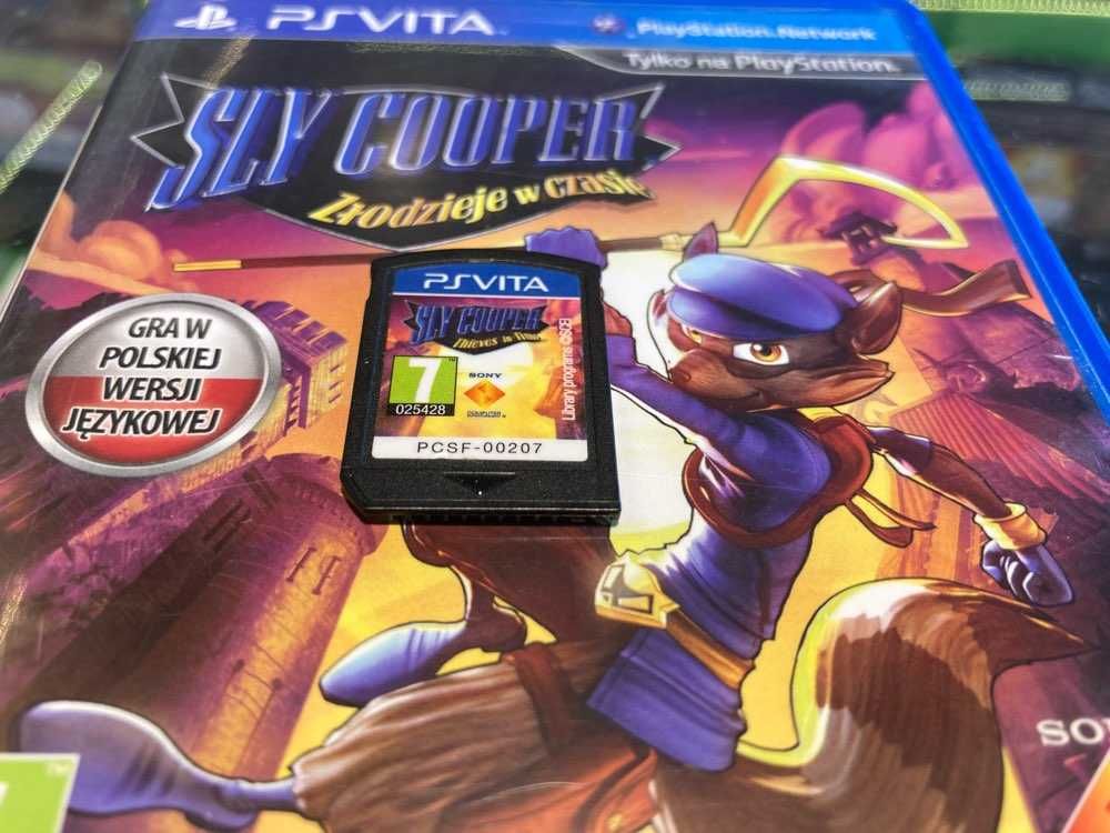 Sly Cooper Złodzieje w czasie PL na PS Vita