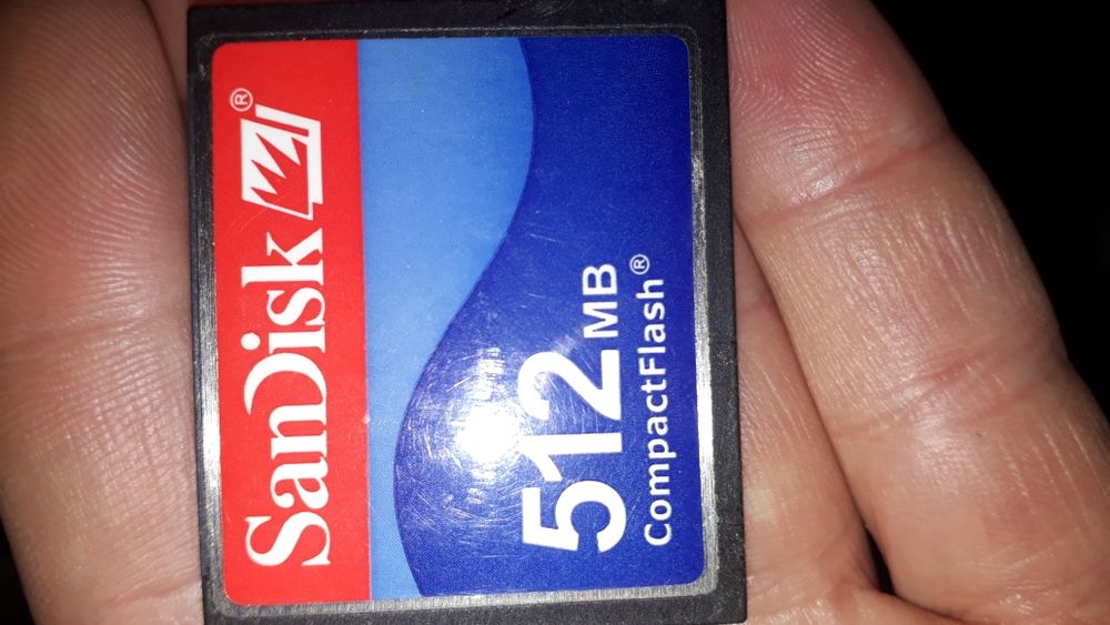 Cartao CompactFlash CF 512MB Ultimas unidades!