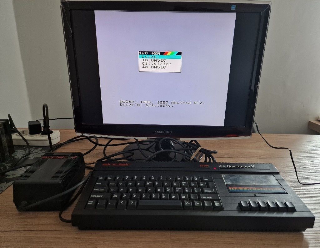 Sprawny ZX Spectrum +2A 128 + zasilacz + nowy kabel RGB