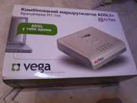 модем, маршрутизатор vega airTies adsl2+