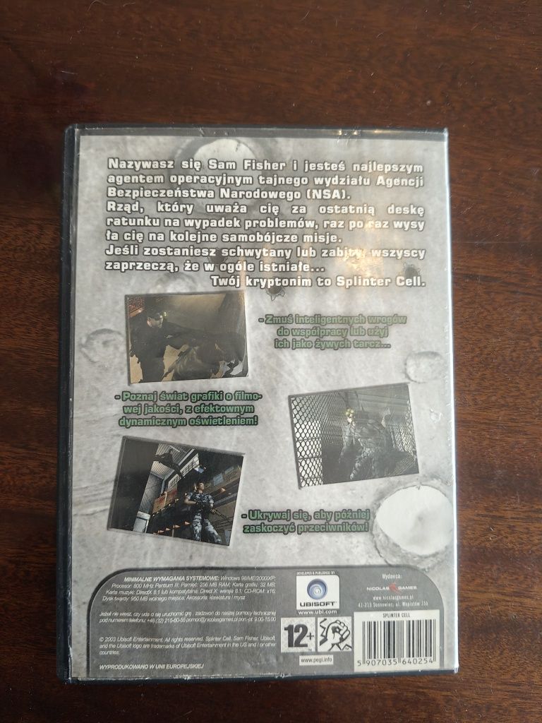Gra Pc Splinter Cell