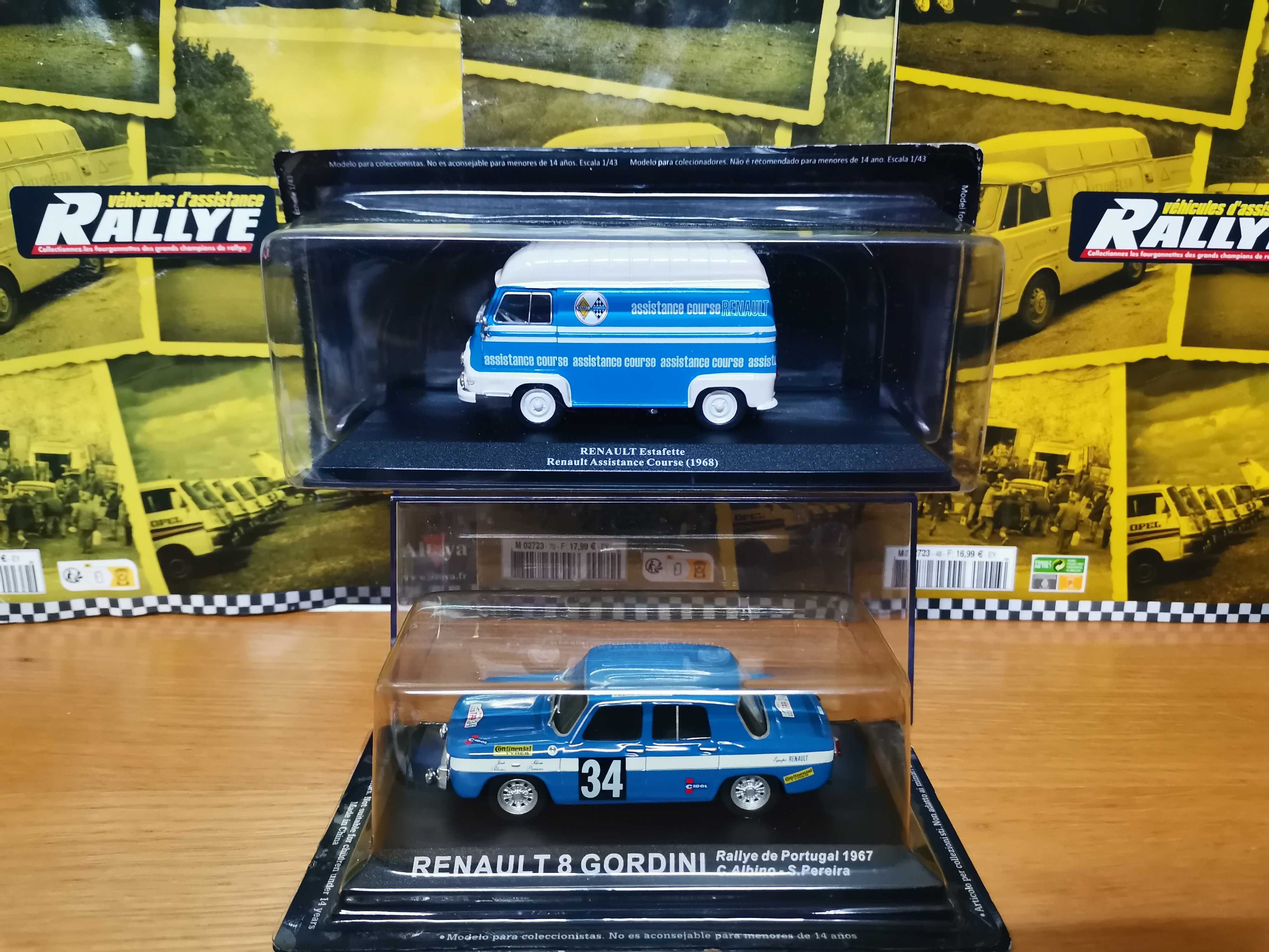 Renault Estafette + Renault 8 Gordini - Team Renault 1:43