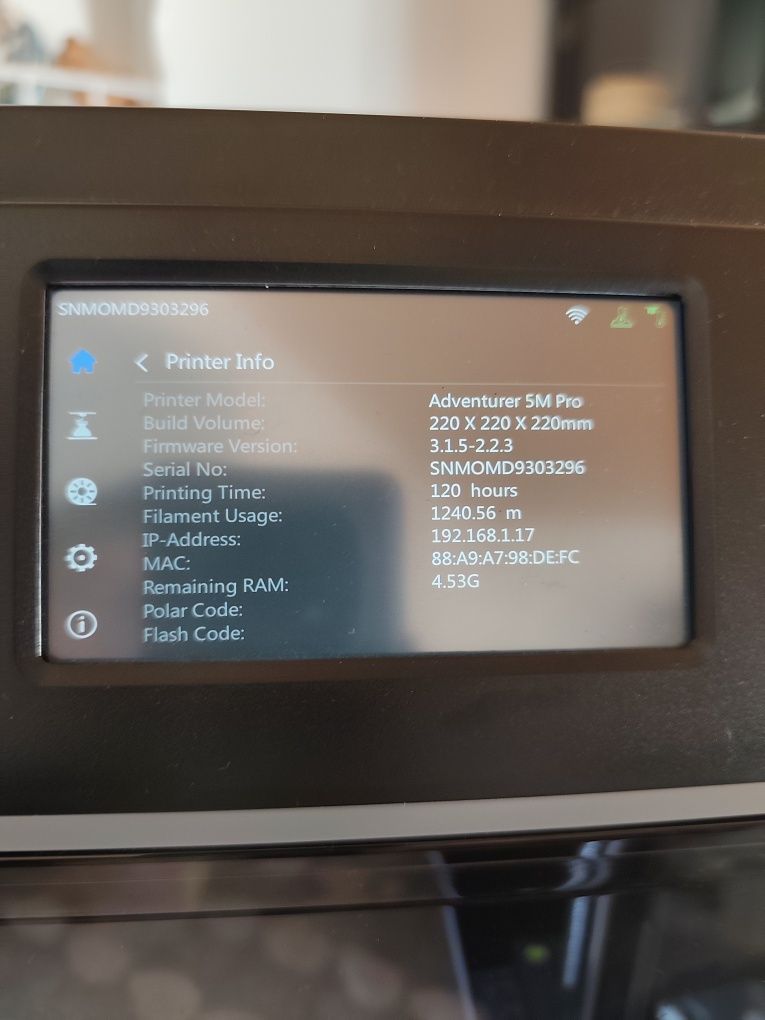 Flashforge Adventurer 5M Pro 3D Printer – Como Nova