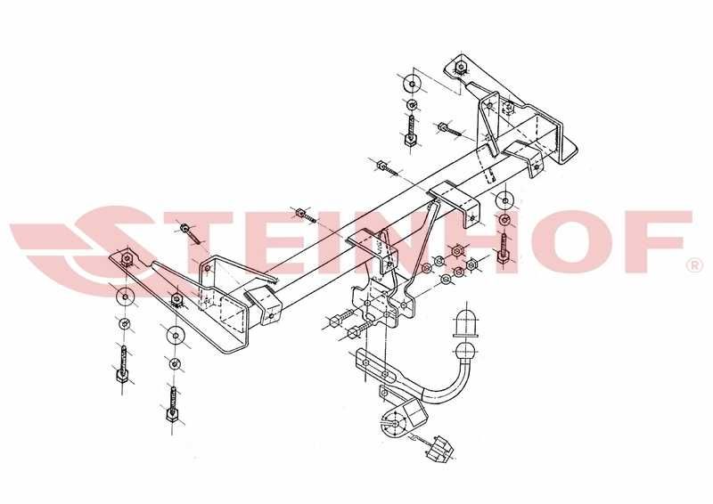 nowy hak holowniczy + moduł 7 pin Volkswagen Caddy III Caddy IV P