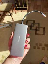 HUB Energea AluHub HDpro USB-C Aluminium (Silver)