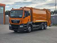 MAN TGS 26.320 EURO 6 HN SHORLING/ZOELLER z De  śmieciarka HN SHORLING wrzuty ZOELLER DELTA 2301 suer stan