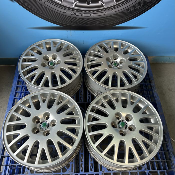 5х100 r16 диски Skoda fabia, VW polo