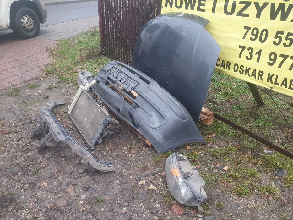 Fiat Punto II benzyna chlodnica zderzak maska lampa reflektor pas