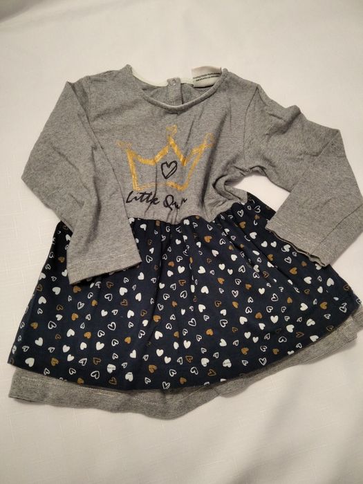 Paka, zestaw ubrań dla dziewczynki rozm. 92