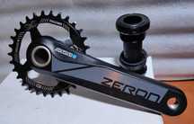 Mechanizm korbowy SR SUNTOUR ZERON _suport BSA oś 24mm 30T _ NOWA