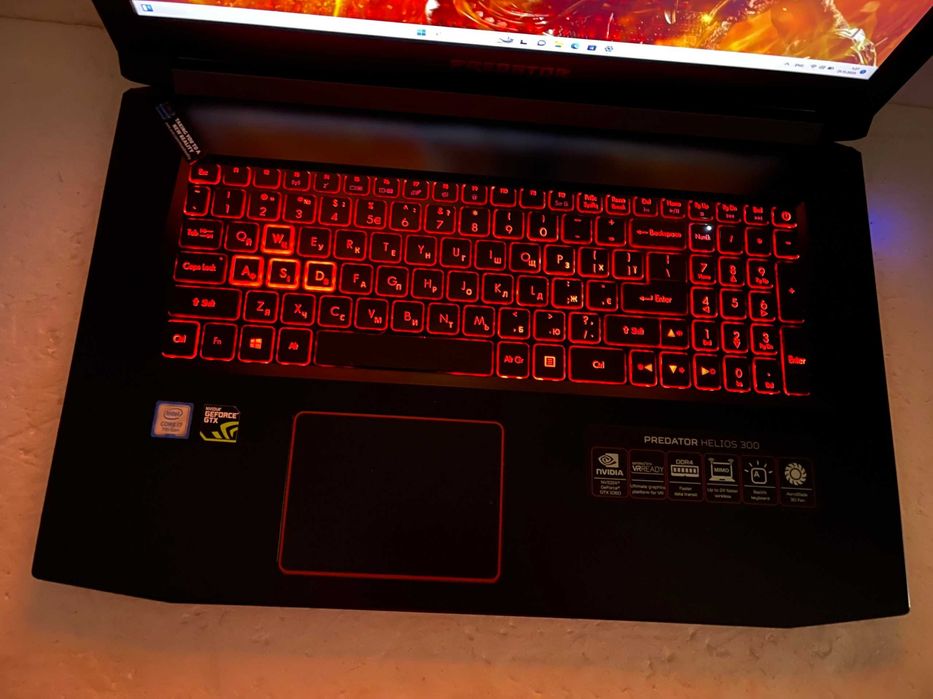 17.3 Экран Acer PREDATOR  (Intel Core i7)  Видео GTX (6 ГБ)  СТАЛКЕР 2