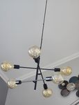 Candeeiro de design de entrada /moderno  com lâmpadas Edison retro