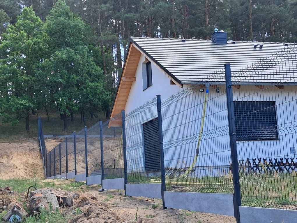 Ogrodzenie panelowe 3d
