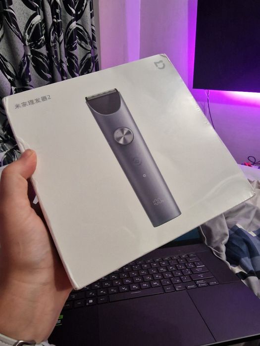Акумуляторна машинка для стрижки волосся Xiaomi Mijia Hair Clipper 2