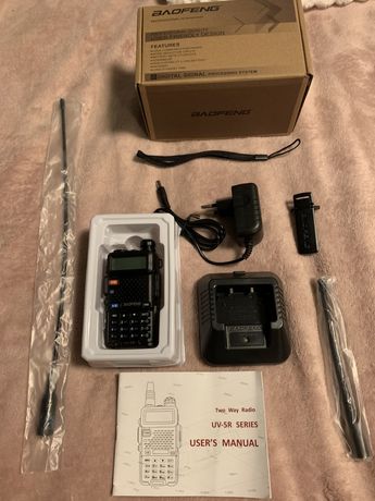 BAOFENG UV-5R 5W  Radiotelefon krotkofalowka