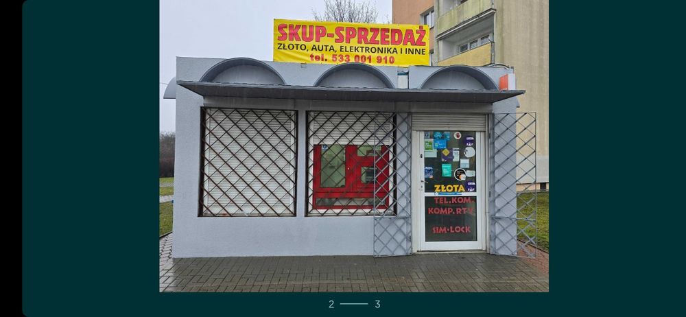 Sprzedam pawilon Błonie
