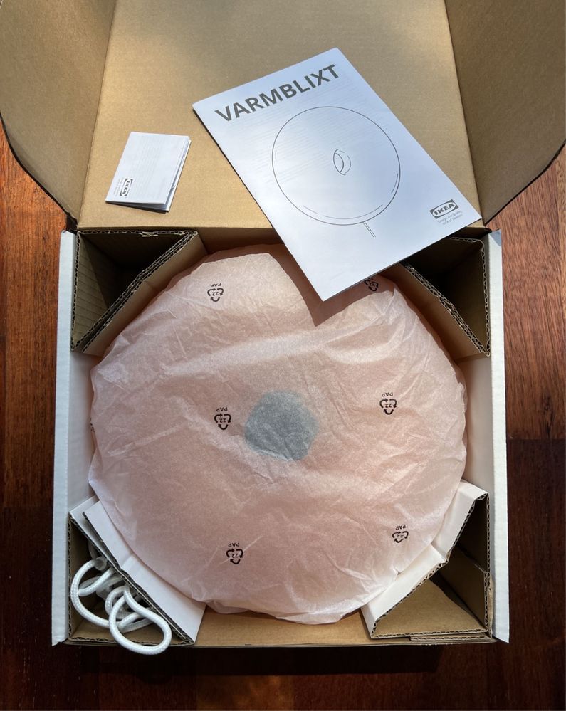 Lampka ikea varmblixt