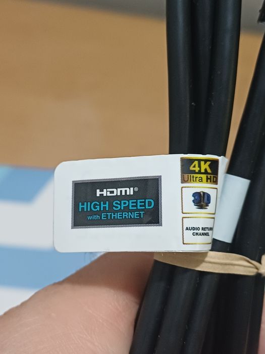 Nowy kabel HDMI. 4K
