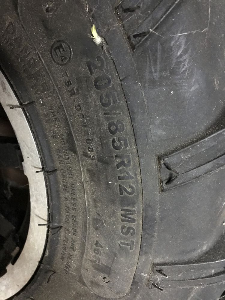 Jantes polaris rzr ranger 12 polegadas