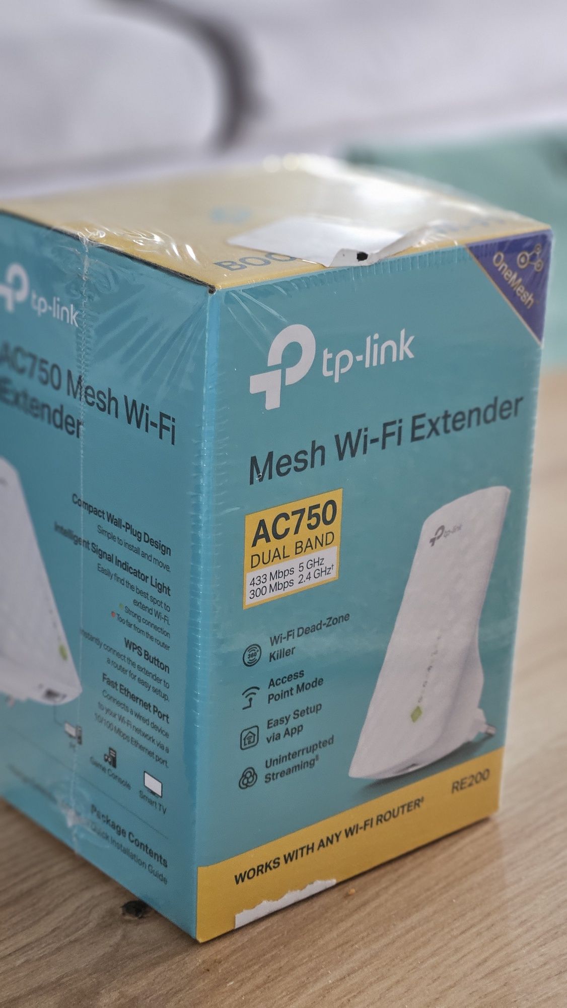 Wzmacniacz sygnału AC 750 tp link