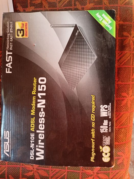 Роутер WiFi Asus dsl-n10e adsl modem routet
