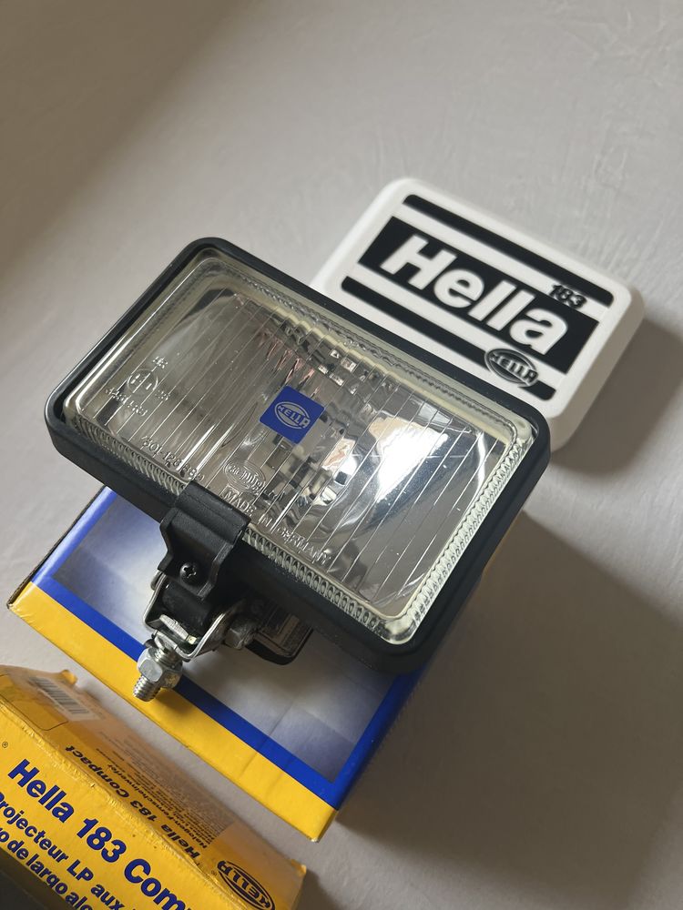 Nowe halogeny Hella 183 rarytas retro
