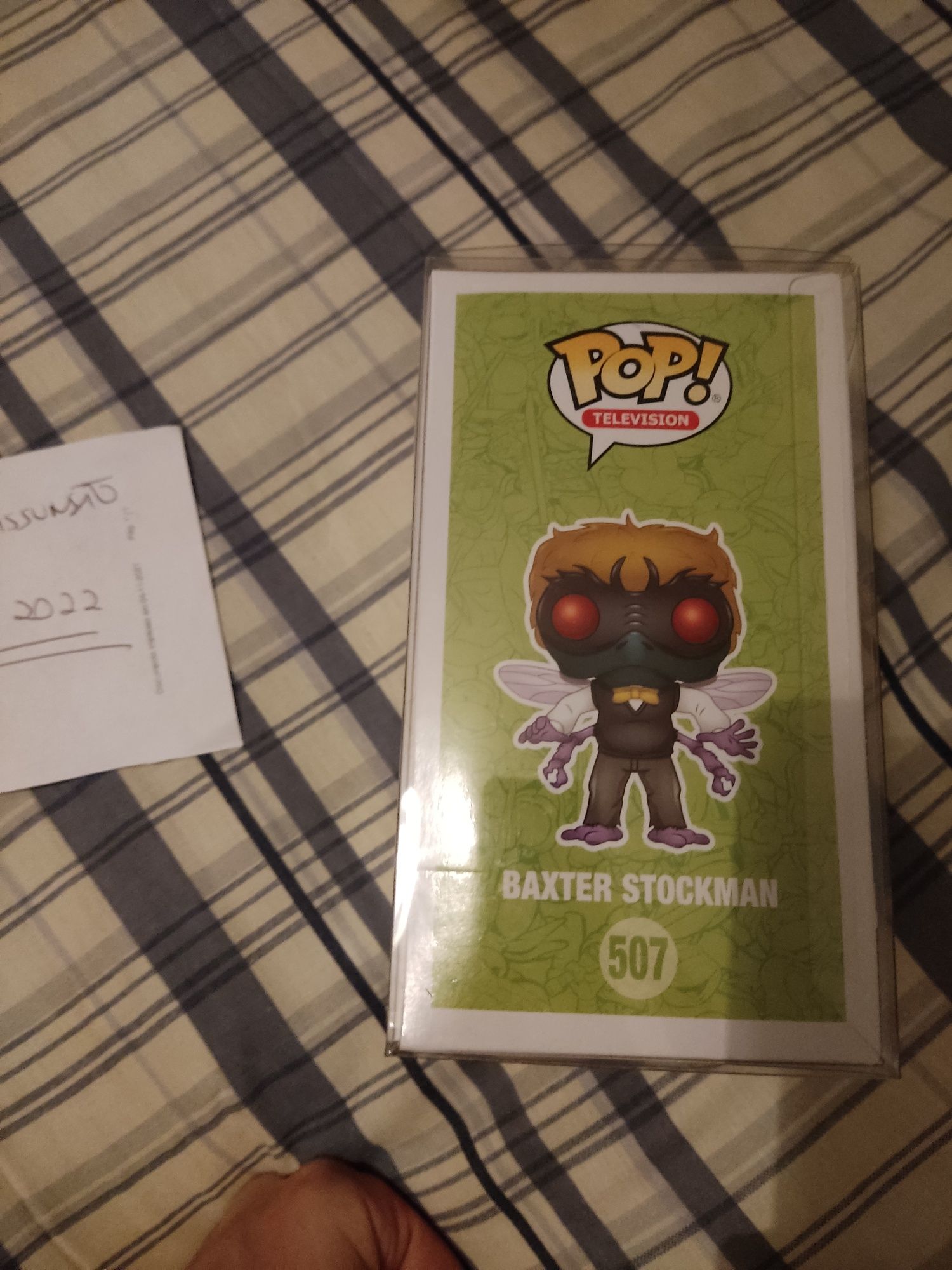 Funko pop Baxter Stockman GITD SDCC 2017