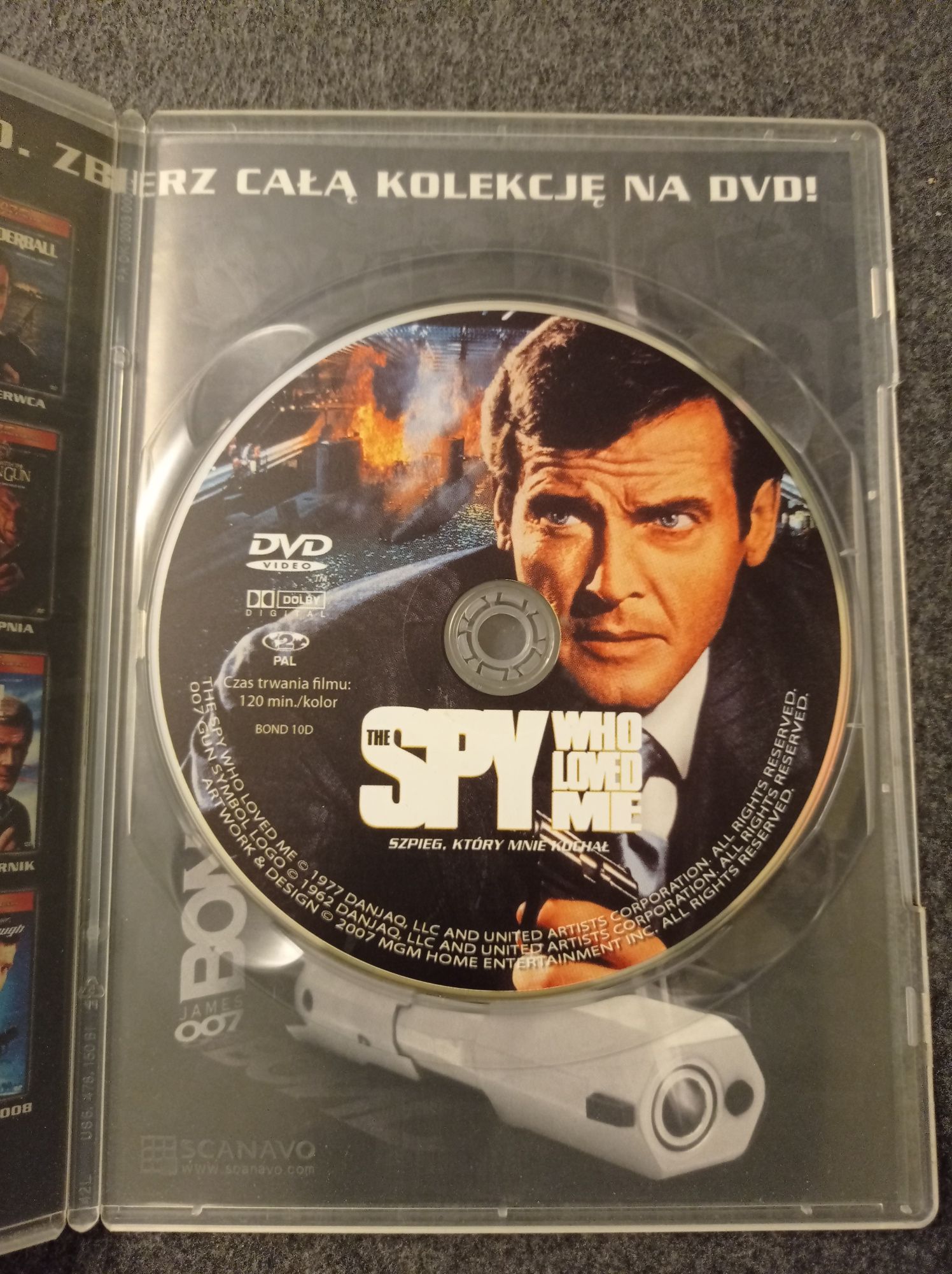 James Bond "szpieg który mnie kochał"DVD