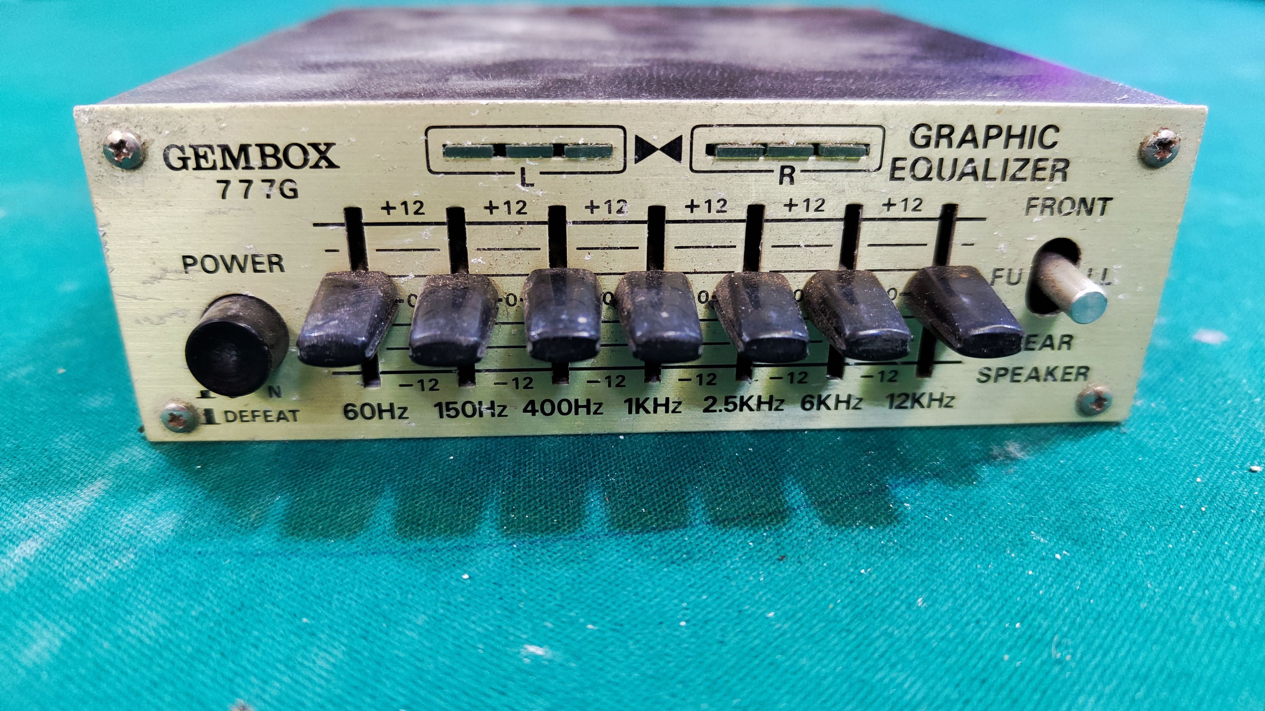 GEMBOX 777G Graphic Equalizer
