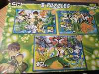 Puzzle z serii Ben 10 3in1