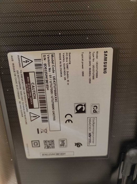 TV Samsung 43 polegadas HDR