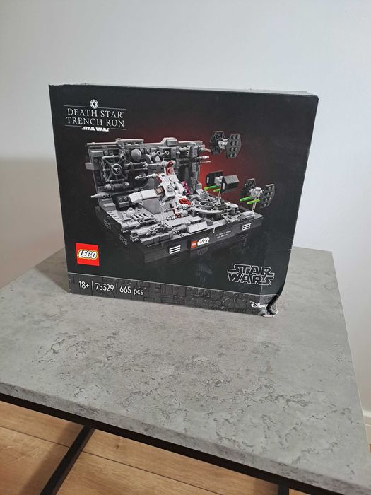 Lego diorama szturm na Gwiazdę Smierci-7539