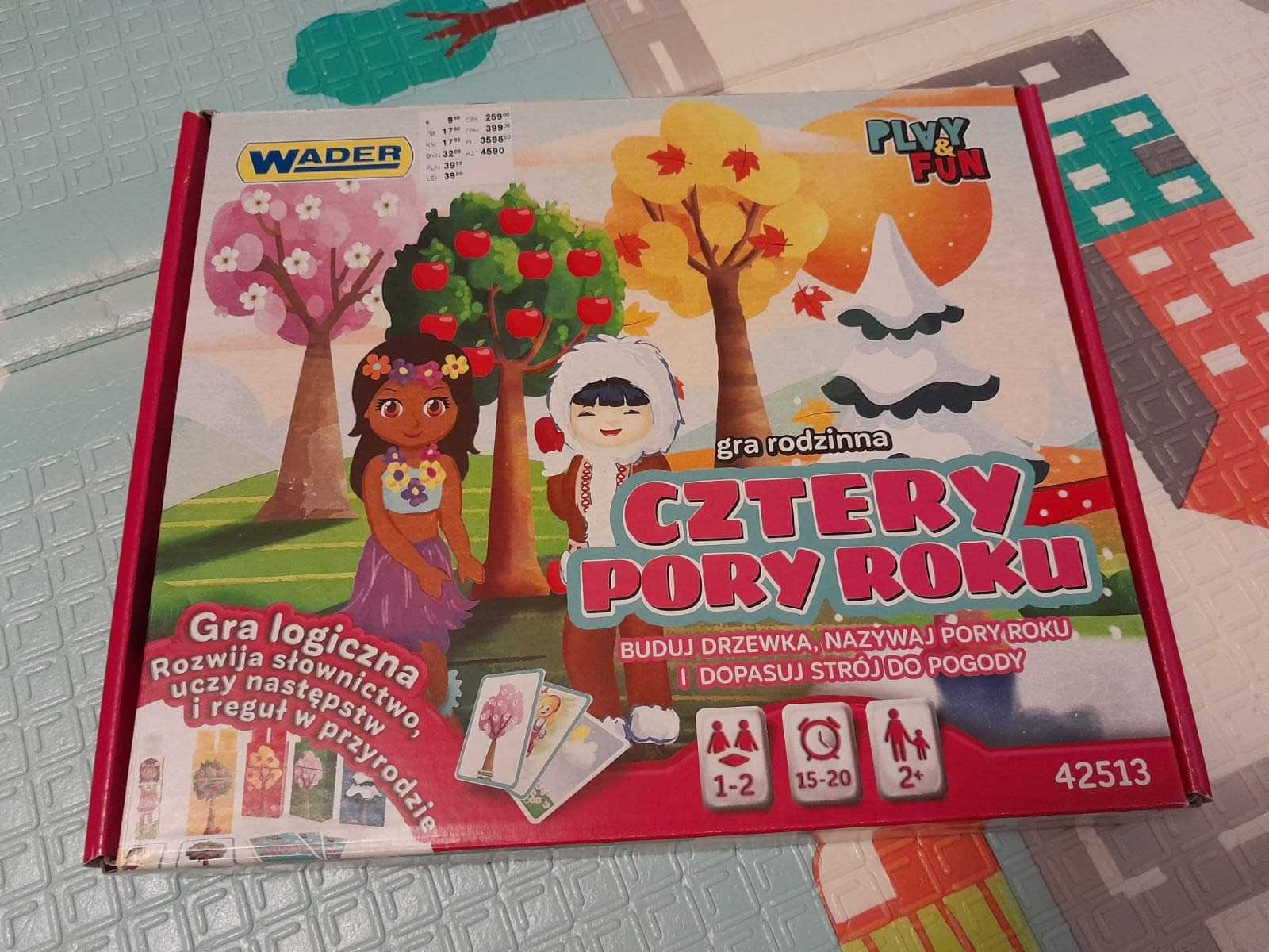 Gra dla dzieci Cztery Pory Roku Używana Stan Idealny